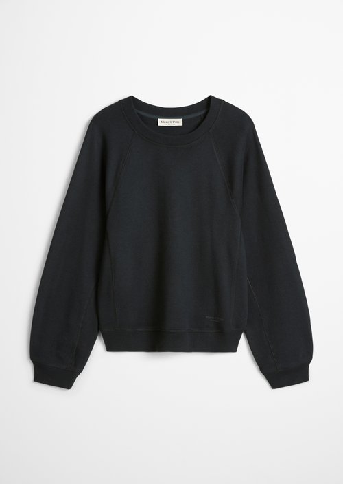 Relaxed sweatshirt — Deep Night Blue