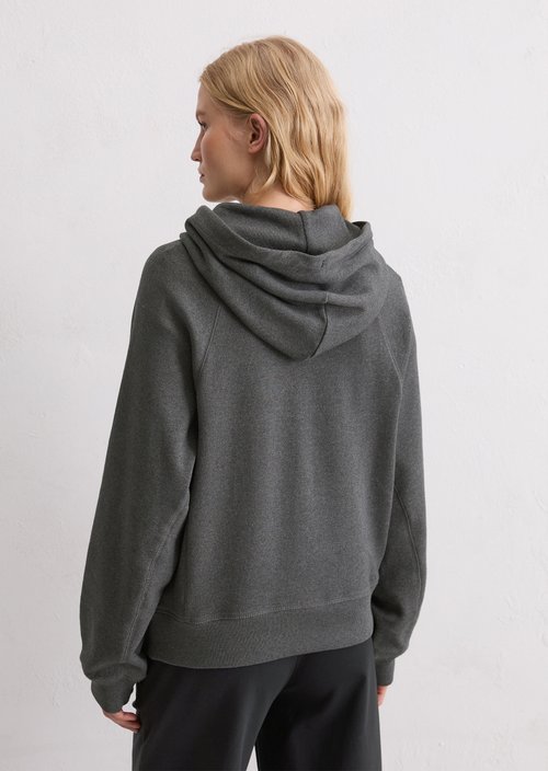 Hoodie regular — Warm Granite Melange