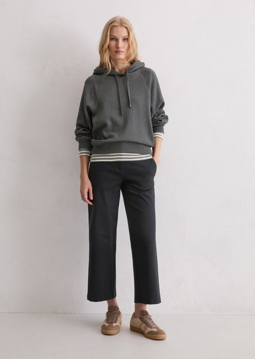Hoodie regular — Warm Granite Melange