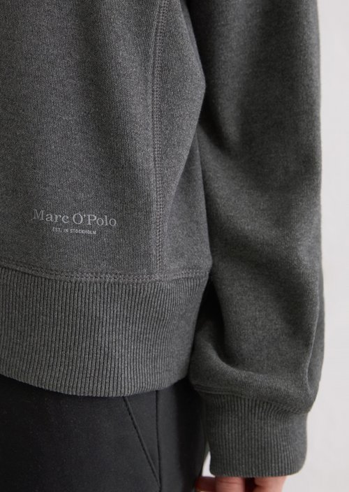 Hoodie regular — Warm Granite Melange