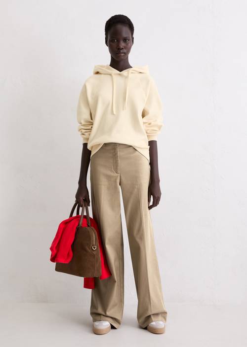 Hoodie regular Raw Cream en vue de face