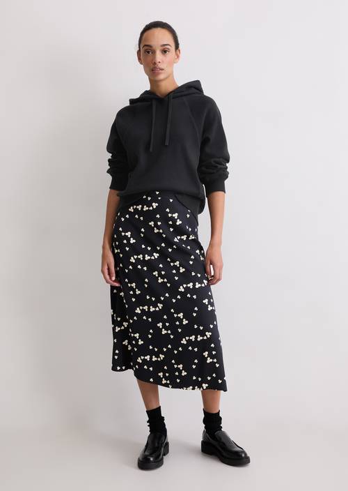 Hoodie regular Deep Night Blue en vue de face