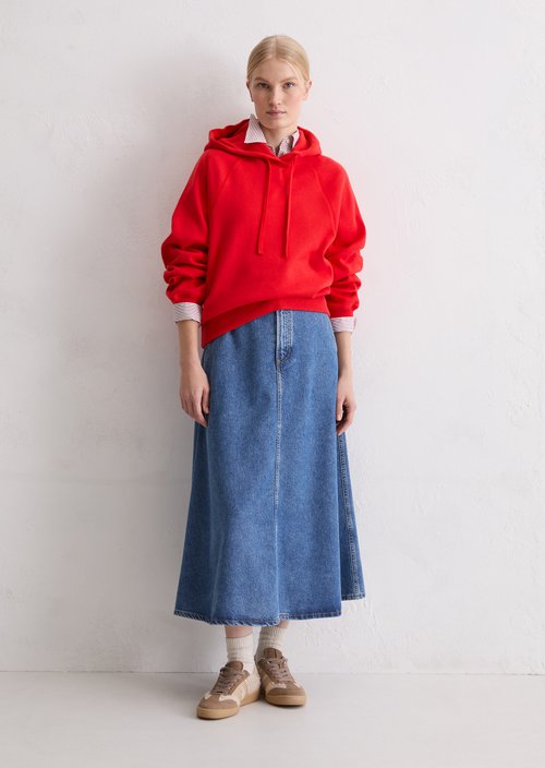 Hoodie regular — Bright Red