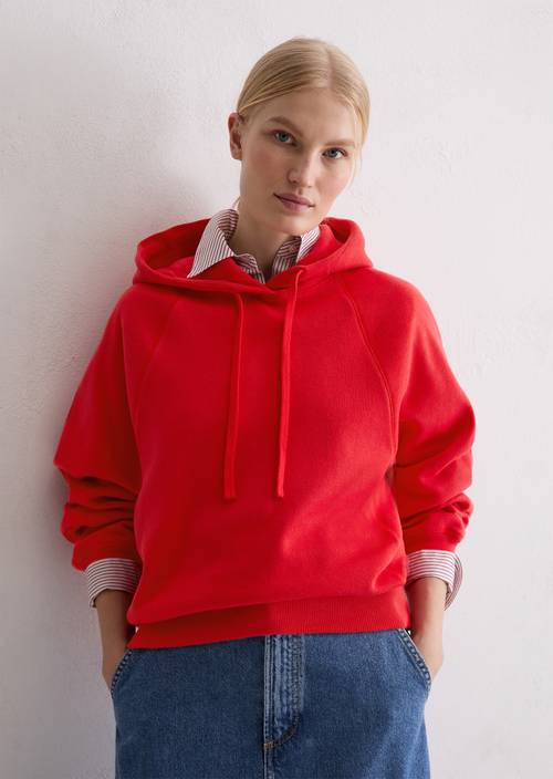 Hoodie regular Bright Red en vue de face
