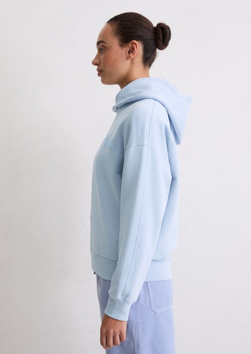 Logo hooded sweatshirt relaxed — Soft Sea