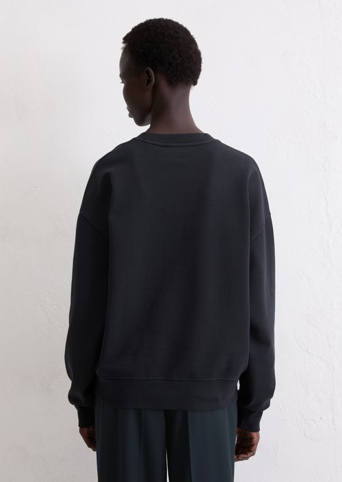 Logo sweatshirt relaxed — Deep Night Blue