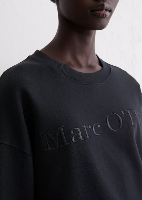 Logo sweatshirt relaxed — Deep Night Blue