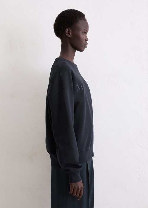 Logo sweatshirt relaxed — Deep Night Blue