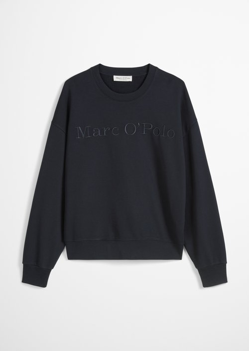 Logo sweatshirt relaxed — Deep Night Blue