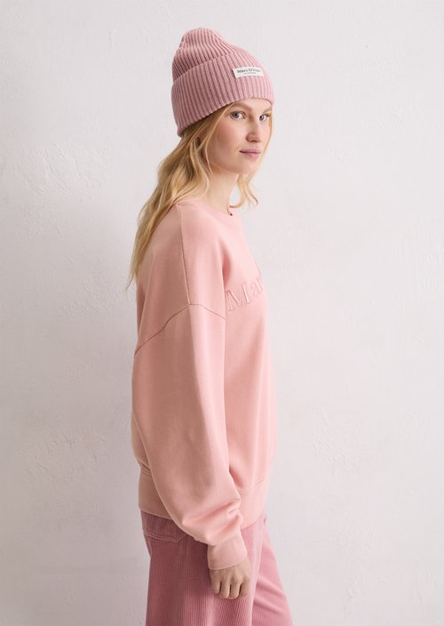 Logo sweatshirt relaxed — Natural Rose