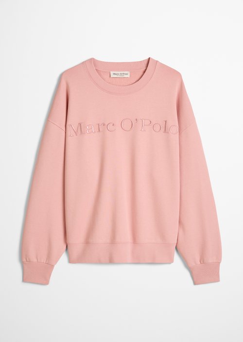 Logo sweatshirt relaxed — Natural Rose