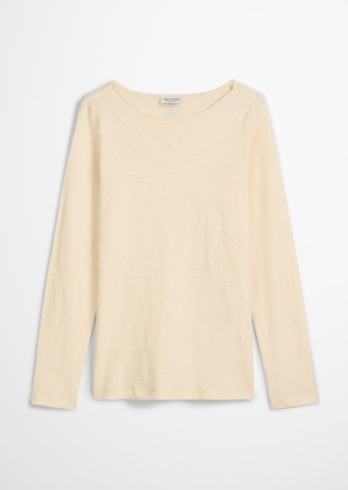 U-boat longsleeve regular — Raw Cream