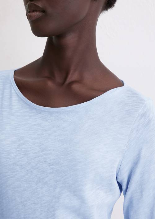 U-Boot-Longsleeve regular Soft Sea in Detailansicht