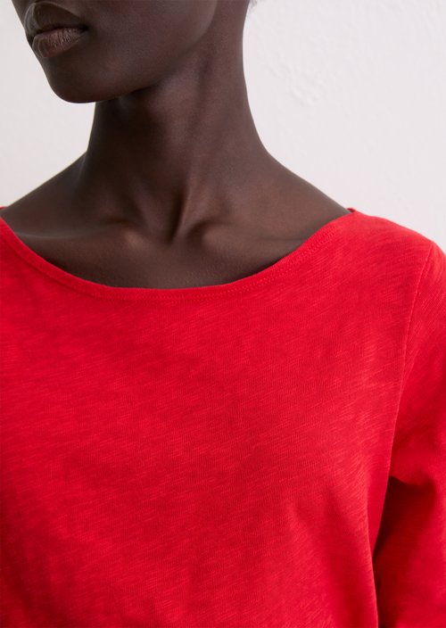 U-boat longsleeve regular — Bright Red