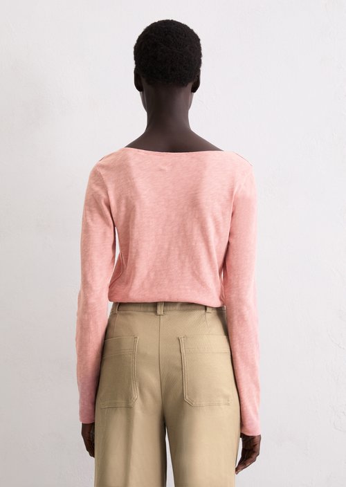 U-boat longsleeve regular — Natural Rose