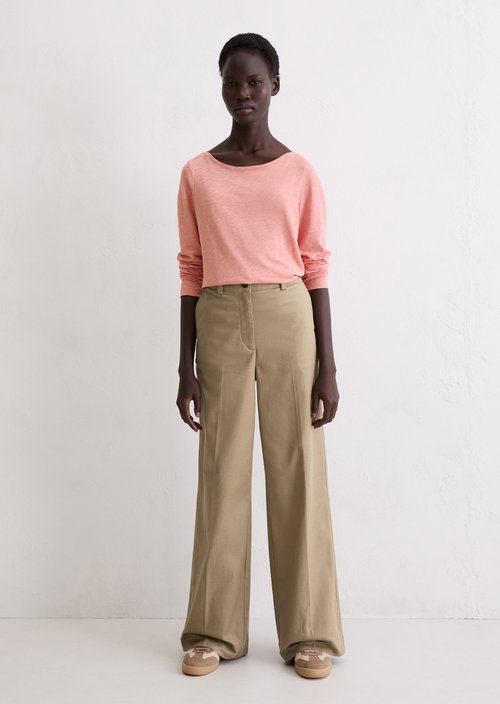 U-boat longsleeve regular — Natural Rose