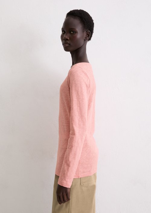 U-boat longsleeve regular — Natural Rose