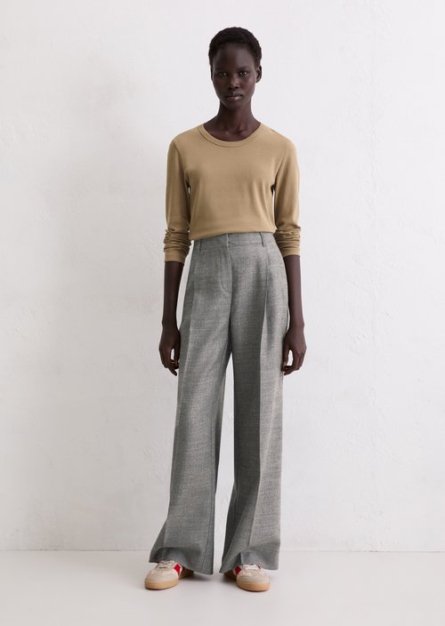 Longsleeve regular — Soft Mocca