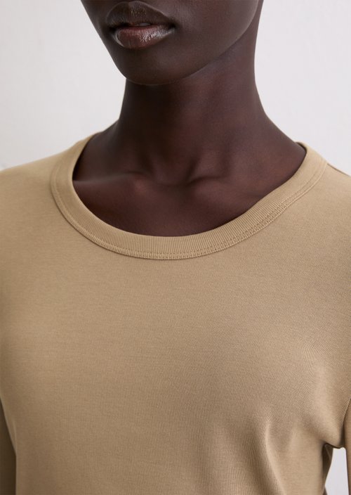 Longsleeve regular — Soft Mocca