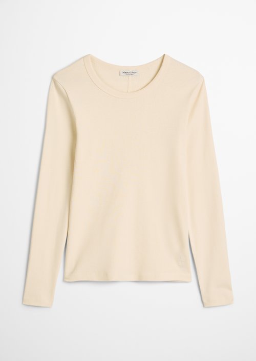 Longsleeve regular — Raw Cream