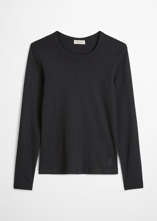 Longsleeve regular — Deep Night Blue