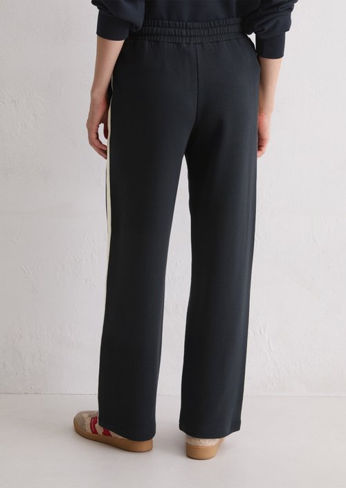 Relaxed sweatpants — Deep Night Blue