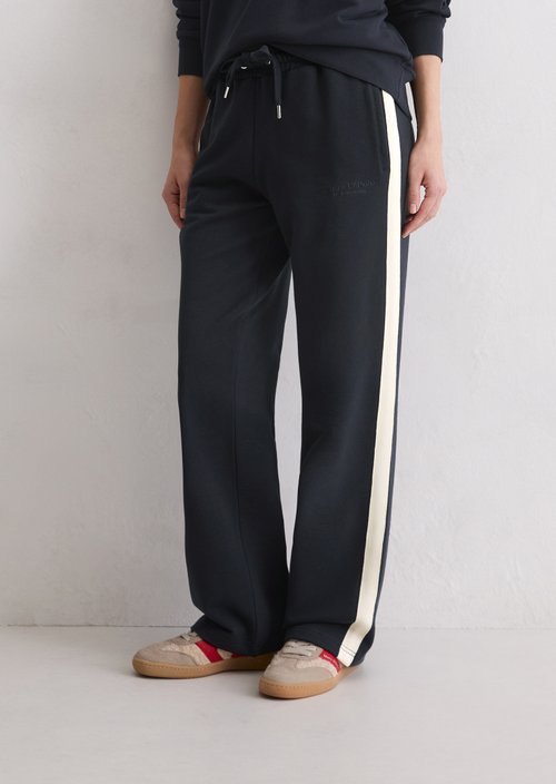 Relaxed sweatpants — Deep Night Blue