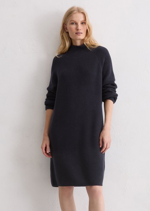 DfC knitted dress loose — Deep Night Blue