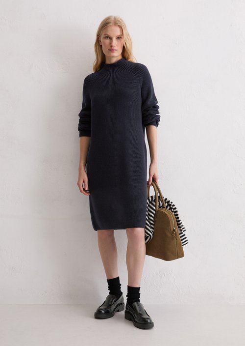 DfC knitted dress loose — Deep Night Blue