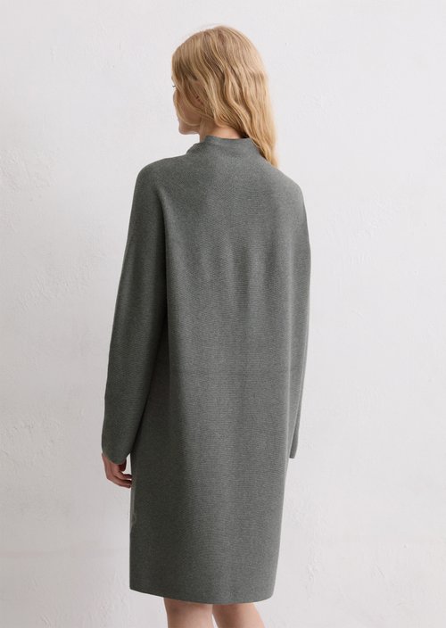 Seamless knit dress loose — Warm Granite Melange