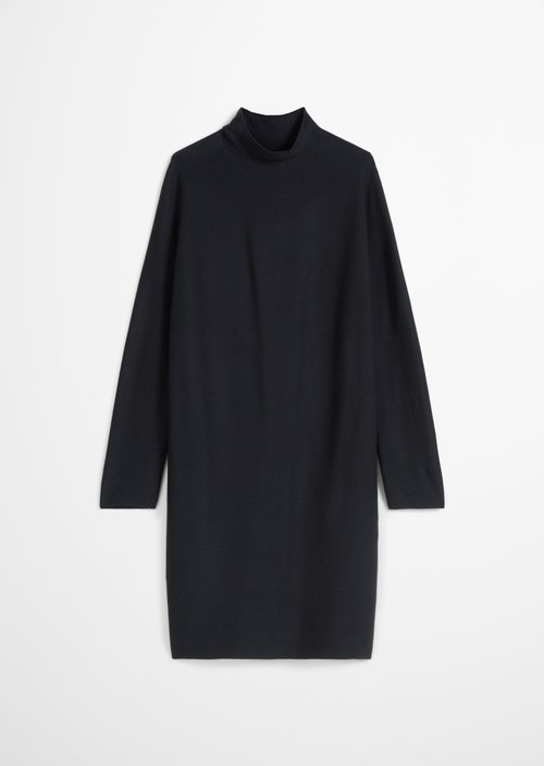 Seamless knit dress loose — Deep Night Blue