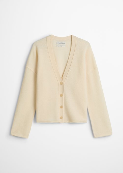 Cardigan oversized — Raw Cream