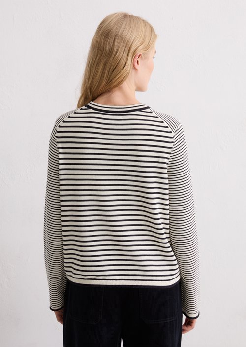 Striped sweater regular — Offwhite