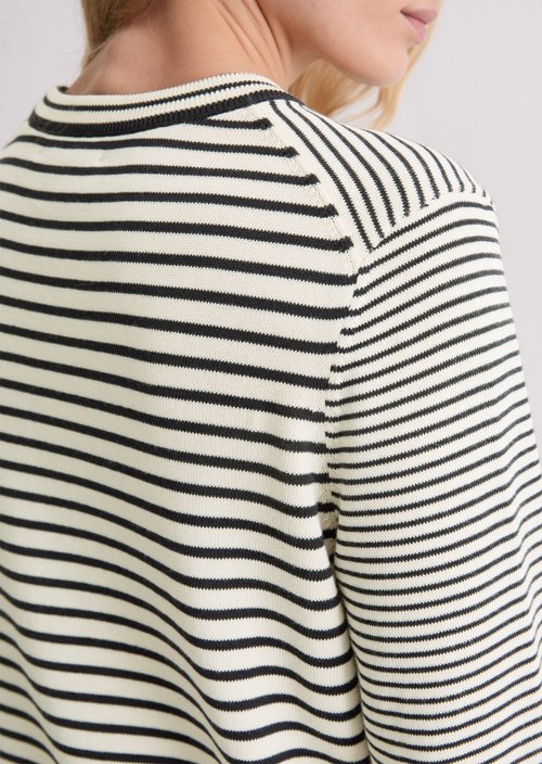 Striped sweater regular — Offwhite
