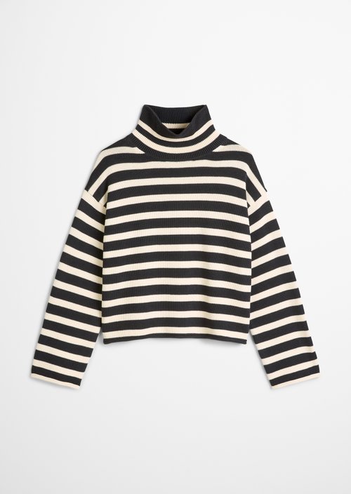 Regular turtleneck sweater — Dark Blue