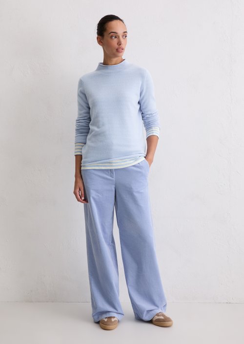 Cashmere sweater regular — Soft Sea