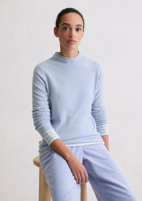 Cashmere sweater regular — Soft Sea