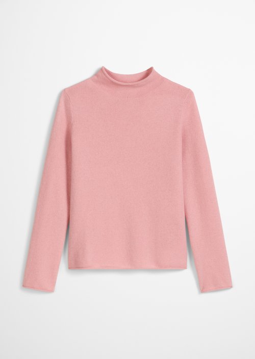 Cashmere sweater regular — Natural Rose