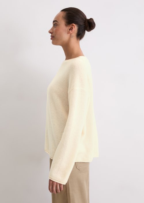 Oversized sweater — Raw Cream
