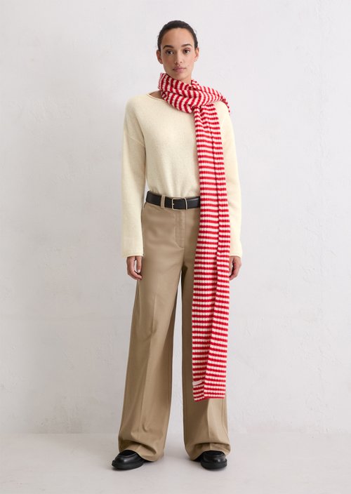Oversized sweater — Raw Cream
