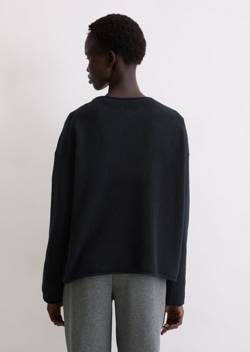 Oversized sweater — Deep Night Blue