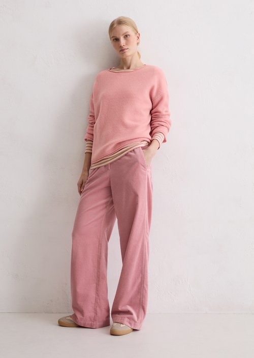Oversized sweater — Natural Rose