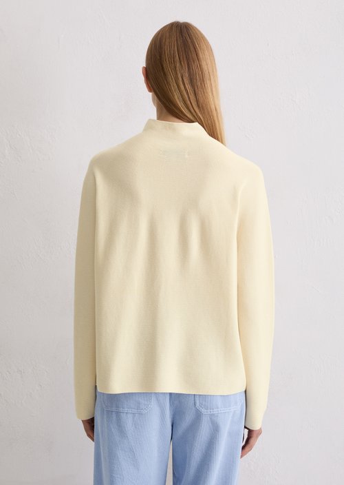 Seamless sweater loose — Raw Cream