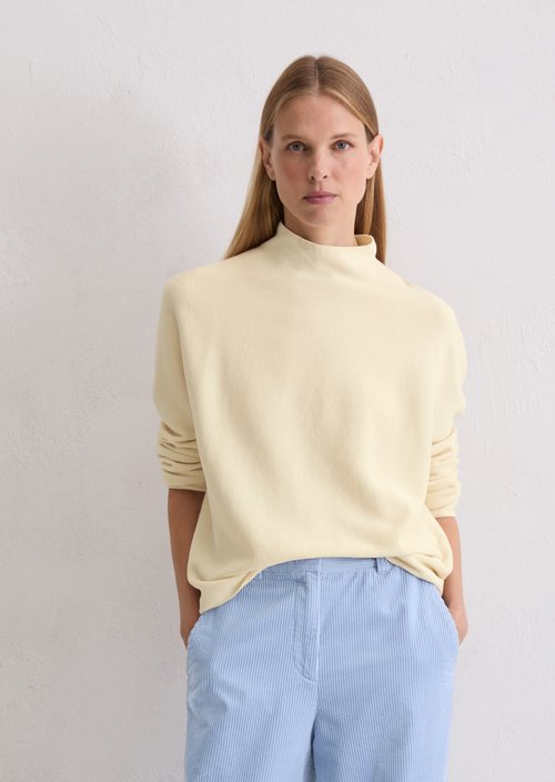 Seamless sweater loose — Raw Cream
