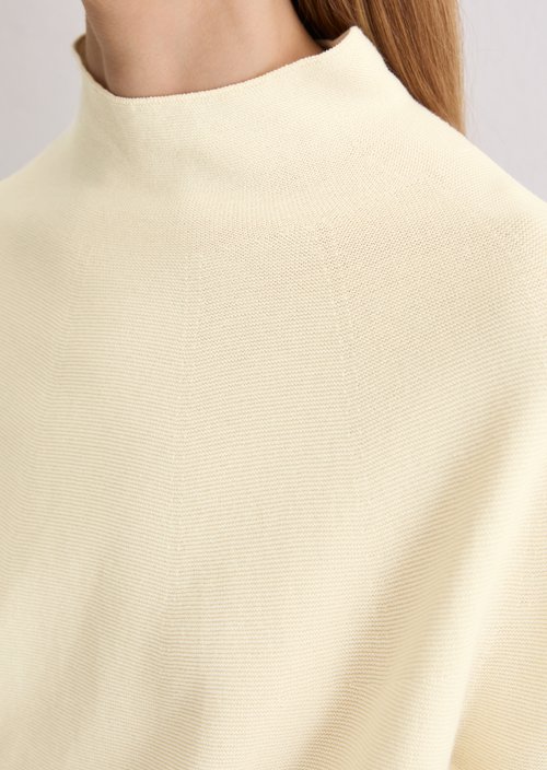 Seamless sweater loose — Raw Cream