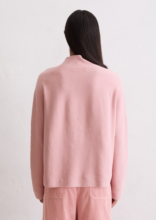Seamless sweater loose — Natural Rose