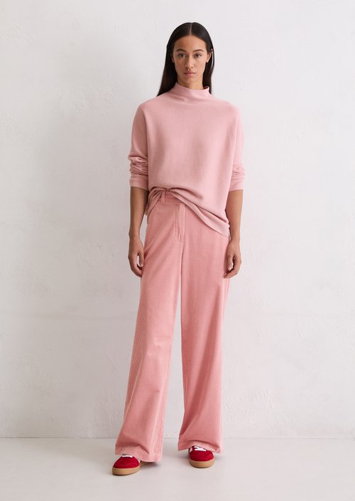 Seamless sweater loose — Natural Rose