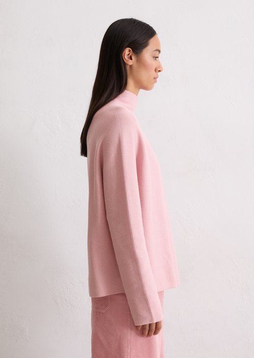 Seamless sweater loose — Natural Rose