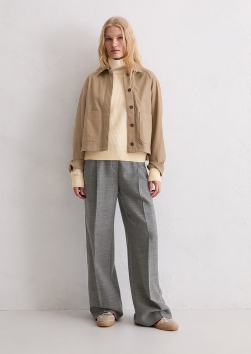 Indoor jacket regular — Soft Mocca