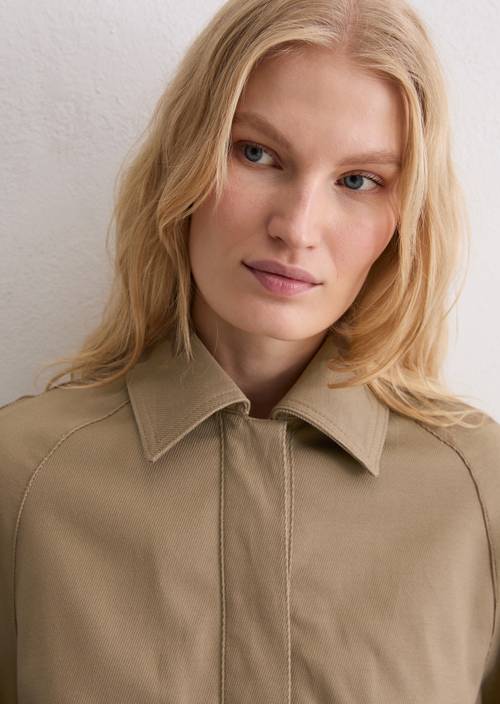 Binnenjas regular Soft Mocca in detailaanzicht